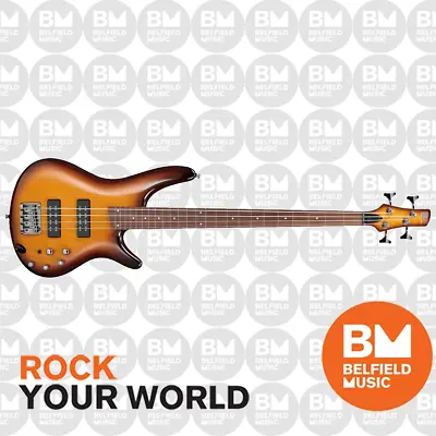 Ibanez SR370EF Bass Guitar Fretless Brown Burst - SR370EFBBT - Brand New • $899