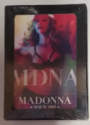 Madonna MDNA 2012 Ninth Concert Tour Collectible Playing Poker Cards NEW Sealed • $15.99