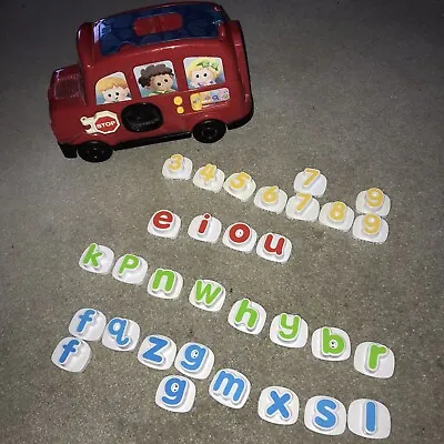 £1.95 • Buy Vtech Alphabet Learning Bus REPLACEMENT / SPARE Numbers & Letters & THE BUS