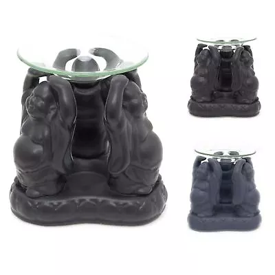 Buddha Statue Essential Oil Fragrance Burner | Oil Burner Tealight Candle Holder • £15.99