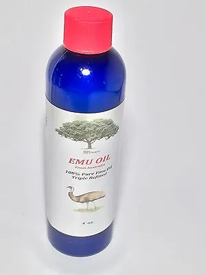 $13.86 • Buy 4 Oz Australian Emu Oil Original Triple Refined Natural Pure 4 Oz  Skin Health