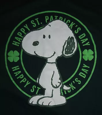 Peanuts SNOOPY Happy ST. PATRICK'S DAY (XL) T-Shirt W/ Tags • $40