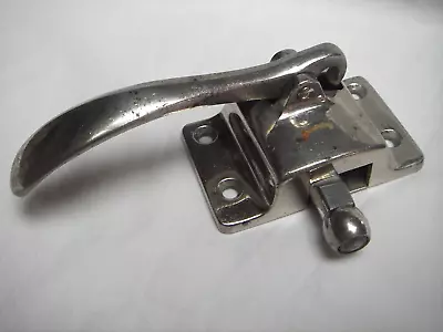 Vintage Lockable Nickel Plated Ice Box Latch #4015 LH • $18