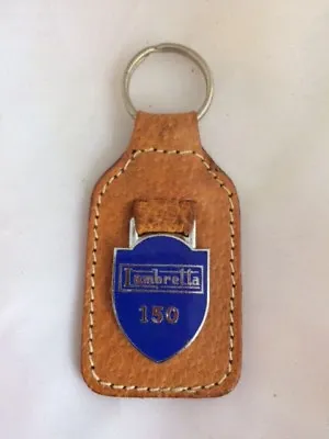 Vintage Leather Key Ring Key Fob Lambretta 150 New Old Stock • $27