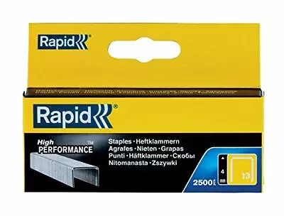 £7.92 • Buy Rapid High Performance Staples, No.13, Leg Length 4 Mm, 11825725 - 2500 Pieces