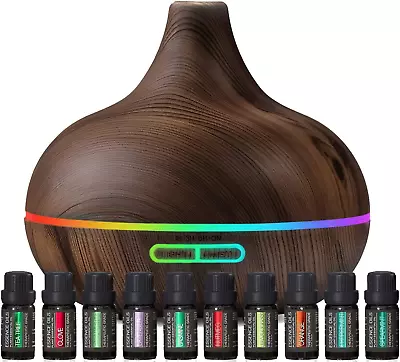 Ultimate  Diffuser Oil Aromatherapy Essential Set Ultrasonic Top 10 Pure Scentie • $33.16