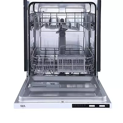 60cm Integrated Dishwasher 12 Place Settings 6 Programmes - SIA SBID60 • £259.99