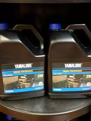 X2 Yamalube Genuine Oil 1 Gallon 2M Two Stroke Outboard Motor TC-W3 • $72.99