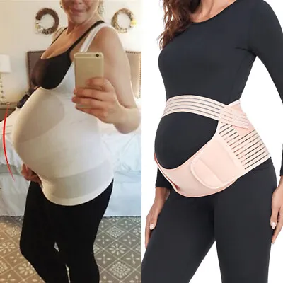 Maternity Belt Waist Abdomen Support Pregnant Women Belly Band Back Brace Warp • $14.79
