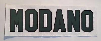 Dallas Stars Mike Modano 1995-99 Away White Jersey Nameplate *READ* • $4.78