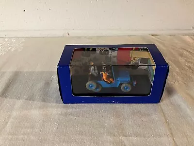 Atlas 1/43 Diecast Adventures Of Tintin 1946 Willys CJ2a Jeep In Case/Box • $30