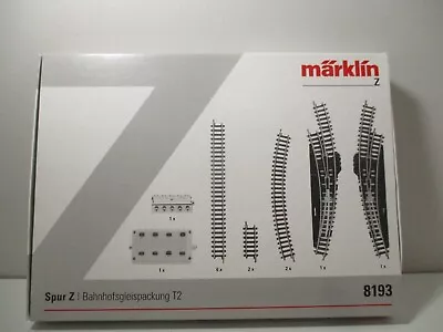 $109.99 • Buy Marklin 8193 Z Scale Station Track Set NIB