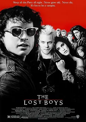 The Lost Boys V2 Movie Poster Glossy 240gsm Size A1 A2 A3 A4 Framed Or Unframed • £3.99