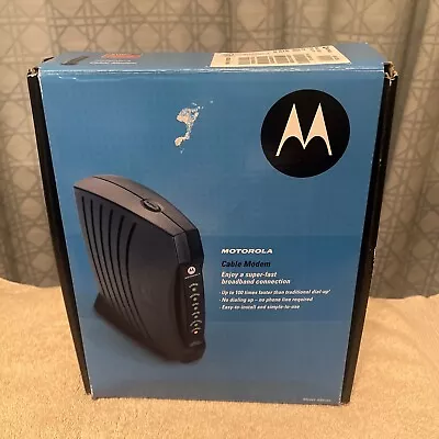 Motorola SURFboard SB5101 Cable Modem With AC Adapter Brand New • $16.99