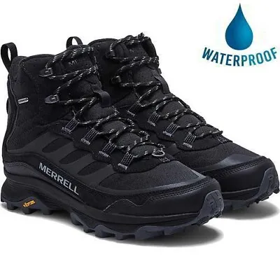 Merrell Moab Speed Thermo Mid Mens Waterproof Insulated Walking Hiking Boots Sz • £79.95