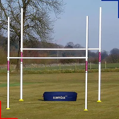 £194.99 • Buy Samba Junior Rugby Goal Posts 9ft 6  Wide X 12ft High, Crossbar 6ft 6  High
