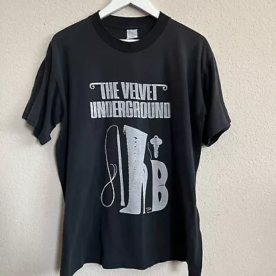 Vintage Rare 80s The Velvet Underground Lou Reed Nico T Shirt Single Stitch VTG • $799.99