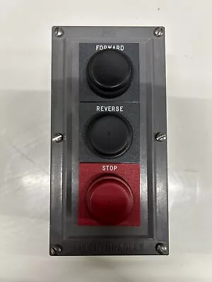 Allen Bradley 800h-3ha4r Push Button Station (for.rev.stop) Nema 4x Enclosure • $150