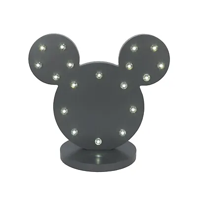 Mickey Mouse Shape Standing Marquee Light By Disney Baby • $44.99