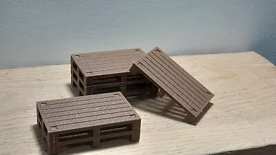 Set Of 6 Stackable Pallets (1:32 Scale) - Free P&P! - Multibuy Discounts • £4