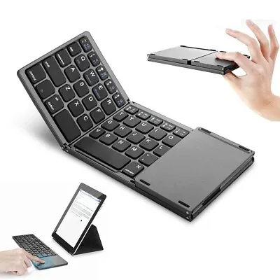 New Wireless Bluetooth Keyboard Mini Universal Touchpad Tablet Mobile Computer • $28.49