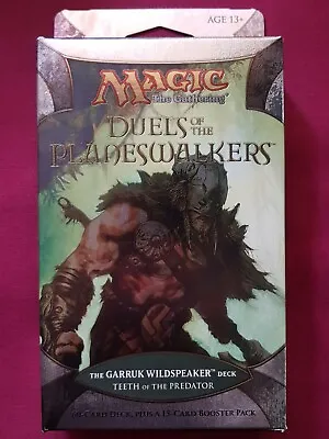 Magic The Gathering DUELS OF THE PLANESWALKERS TEETH OF PREDATOR INTRO DECK MTG • $114.99