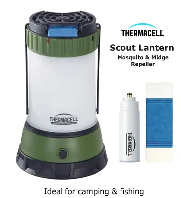 £44.95 • Buy Thermacell Scout Mosquito And Midge Repeller Lantern - Ideal For Camping Fishing