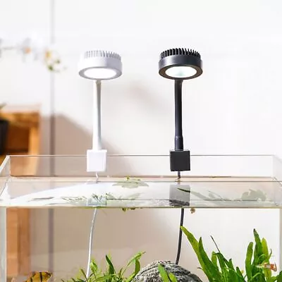 $11.70 • Buy Aquarium LED Light Fish Tank Plant Grow Clip Lamp USB (White Black) AU