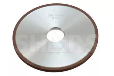 Shars 6 X 1/4 X 1-1/4  D1a1 Diamond Grinding Wheel 100 Grit Max Rpm 4300 New P| • $39.95