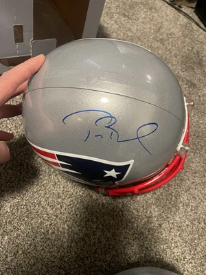 $1199 • Buy Tom Brady Autographed Full Size N E Patriots Replica Helmet  Tristar Coa!!!