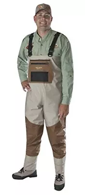 Caddis Men's Attractive 2-Tone Tauped Deluxe Breathable Stocking Foot Wader X... • $92.53
