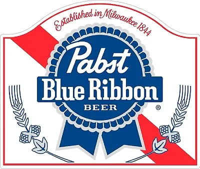 Pabst Blue Ribbon Classic VIntage Sticker Decal NHRA RatRod Street Rod • $4.99