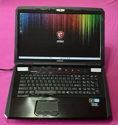 MSI GT780DX Laptop I7-2760qm 2.4-3.5Ghz 16GB 512GB NVIDIA Quadro M3000M AX200ngw • $379