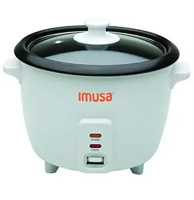 IMUSA USA GAU-00012 Electric NonStick Rice Cooker 5-Cup (Uncooked) 10-Cup  • $26.36
