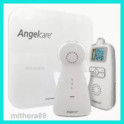 Angelcare AC403 Digital COLOUR Breathing Movement / Sound BABY MONITOR & Pad VGC • £44.95