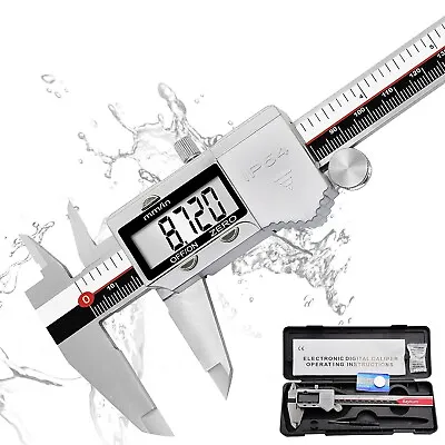 Digital Caliper IP54 6  Calipers Measuring Tool - Electronic Micrometer Caliper • $20.34