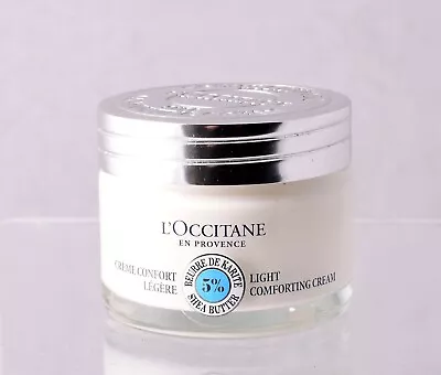 L'Occitane Light Comforting Face Cream 5% Shea Butter 1.7oz / 50ml  No Box • $18.99