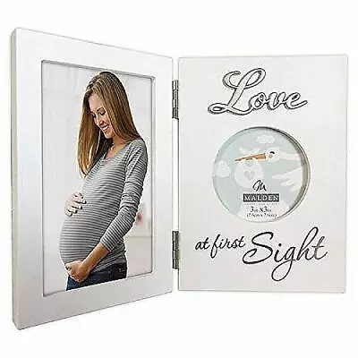 Love At First Sight Sonogram Mom 2-Opening Hinged Frame - 4x6 • $22.90
