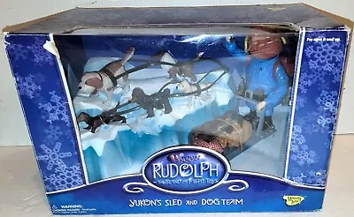 Yukon's Sled & Dog Team Rudolph And The Island Of Misfit Toys MEMORY LANE 2002 • $299.99