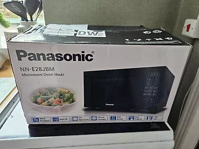 Panasonic NN-E28JBMBPQ 20L Compact Solo Microwave - Black • £55