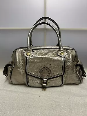 Mark By Mark Jacob’s Large Leather Handbag Metallic Goldish Silver • $75