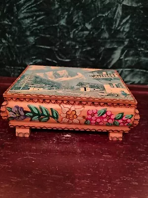 Vintage Music Jewellery Box • £4.99