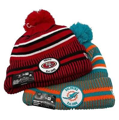 New Era Official NFL Sideline Cold Winter On Field Sport Knit (Patch Logo) • $29.99