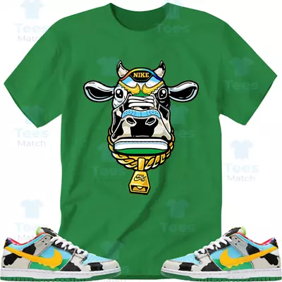Chunky Dunky Cow T-Shirt Matching SB Dunk Low Ben & Jerry's Chunky Dunky - Green • $14.95