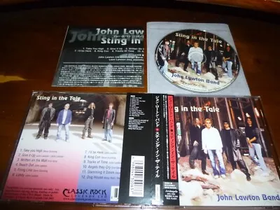 $94.99 • Buy John Lawton Band / Sting In The Tale JAPAN Uriah Heep Lucifer's Friend *X