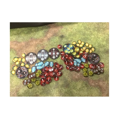 $43.95 • Buy Muse On Minis Playing Aid Keyforge Two Player Token Set New