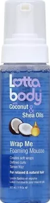 Lottabody Coconut Oil And Shea Wrap Me Foaming Curl Mousse Anti Frizz 7 Fl Oz • $5.99