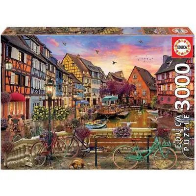 Educa Borrás Colmar Canal 3000 Piece Jigsaw Puzzle • £19.98