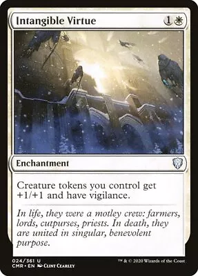 Intangible Virtue [Commander Legends] Magic MTG • $1.30