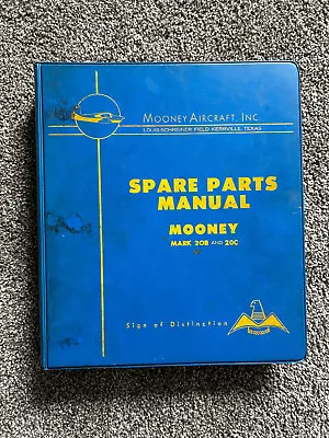 Mooney M20B/C Parts Manual • $70